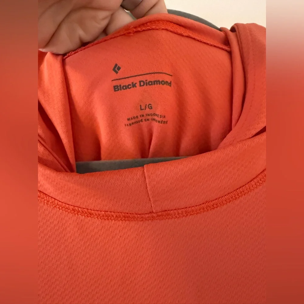 Black Diamond Alpenglow Hooded Long-Sleeve Shirt Size L - Picture 5 of 8